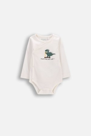 COCCODRILLO smėlinukas ilgomis rankovėmis, smėlio spalvos, dydis 