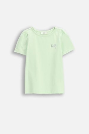 COCCODRILLO marškinėliai trumpomis rankovėmis, žali, WC6143202EJG-010-164, 164 dydis 