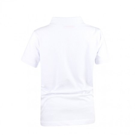 MAMAJUM polo marškinėliai trumpomis rankovėmis, trikotažiniai, 10-000007, balti, 116/122 cm 