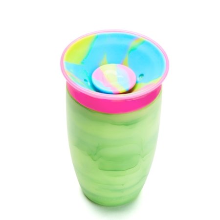MUNCHKIN neišsiliejanti gertuvė, Miracle Tie Dye, Mixed Case, Tropical, 12 mėn.+, 296 ml, assort., 90316 