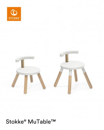 STOKKE medinė kedutė MUTABLE™, white, 627101 627101