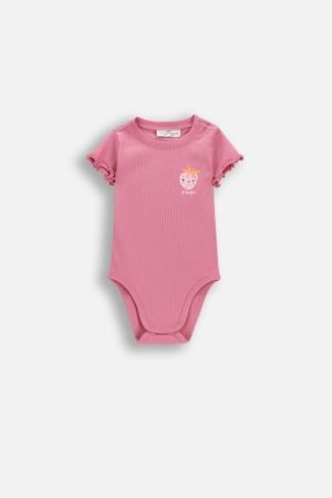 COCCODRILLO smėlinukas trumpomis rankovėmis, rožinis, dydis 