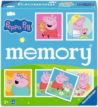 RAVENSBURGER memory® Peppa Pig kortelių žaidimas, 25086 8 