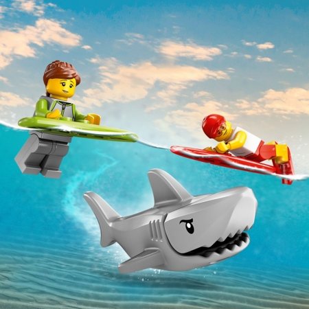 60453 LEGO® City Great Vehicles Paplūdimio gelbėtojų sunkvežimis 