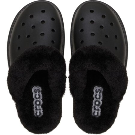 CROCS klumpės NEO PUFF LUXE, juodos, 212143-001, 41 dydis 