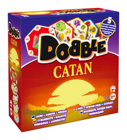 BRAIN GAMES stalo žaidimas Dobble Catan, (LT, LV, EE), BRG#DOBCAT 