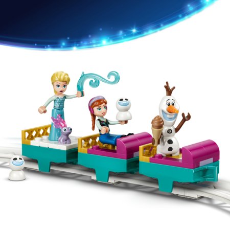 43281 LEGO® ǀ „Disney Frozen“ Elzos ledo pilis ir smagus pasivažinėjimas rogėmis 