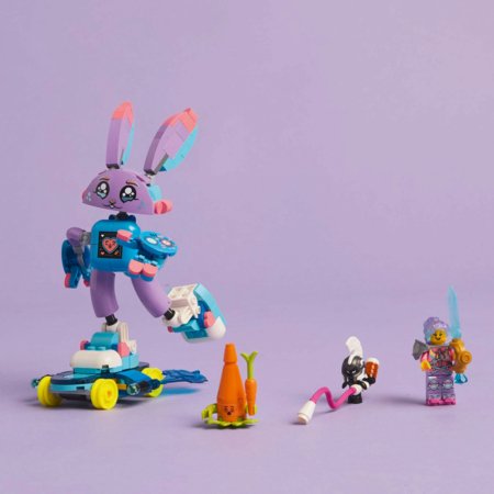 71490 LEGO® DREAMZzz™ Izzie ir žaidimų triušiukas Bunchurro 