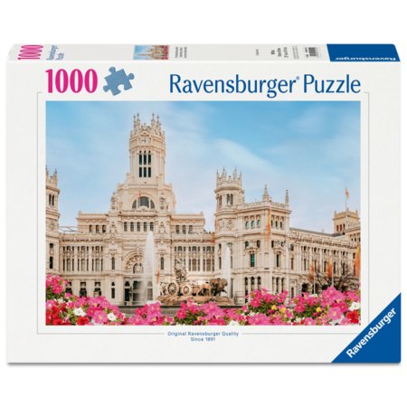 RAVENSBURGER PUZZLE dėlionė Cibelės rūmai, Madridas, 1000 det., 12001914 5 