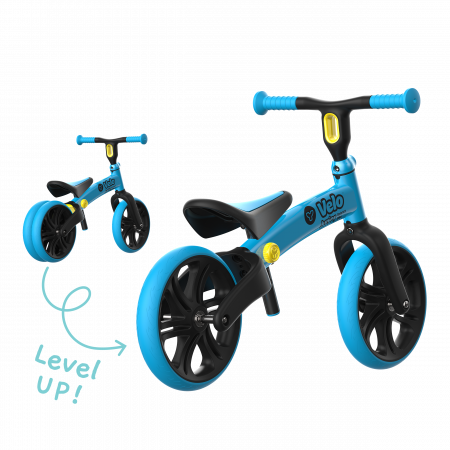 YVOLUTION balansinis dviratis YVelo Junior 2018 mėlynas, 101049 101049