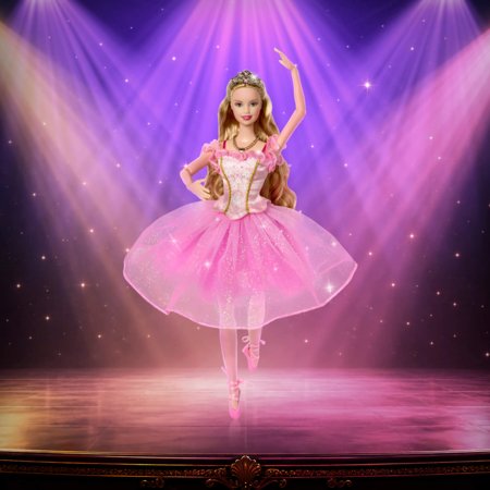 BARBIE NUTCRACKER SUPERPLUM kolekcinė lėlė - Spragtuko kolekcija, JJY15 