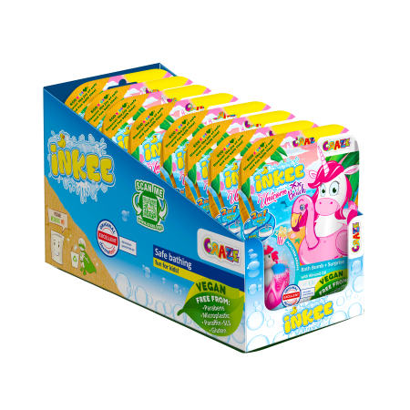 INKEE vonios bomba su staigmena Unicorn Beach, 35832EN 