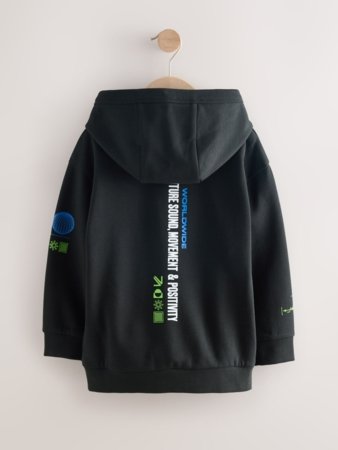 NEXT džemperis su gobtuvu, F19708, 116 cm 