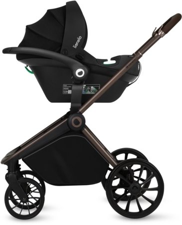 LIONELO universalus vežimėlis MIKA PLUS 3IN1, Mocha mousse 