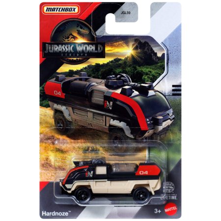 MATCHBOX Jurassic World tematikos automodeliukas, asort., JGL59 