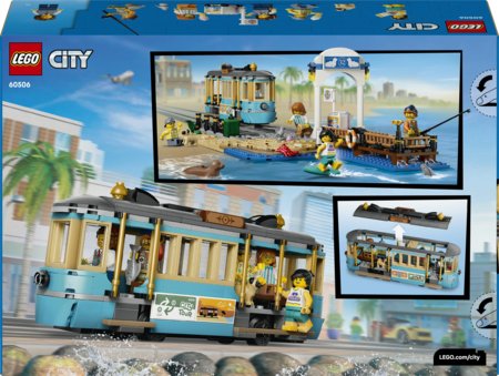 60506 LEGO® City Klasikinis paplūdimio tramvajus 