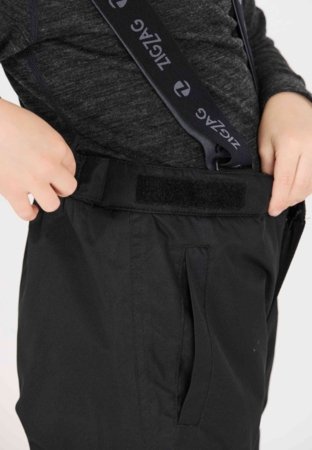ZIG ZAG žieminės slidinėjimo kelnės PROVO, Z163076-1001, 128-134 cm 