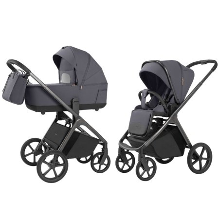 CARRELLO universalus vežimėlis 2in1 VECTOR, Ultimate Grey , CRL-6551  
