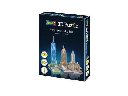 REVELL 3D dėlionė New York Skyline, 00142 