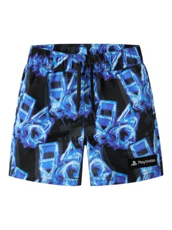 NAME IT PLAY STATION maudymosi kostiumėlis, 13253246-0 134 cm 