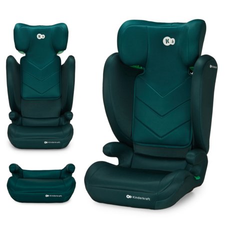KINDERKRAFT automobilinė kėdutė I-SPARK 2 PLUS I-SIZE, 100-150 cm., Green, KCISPA02GREPL00 