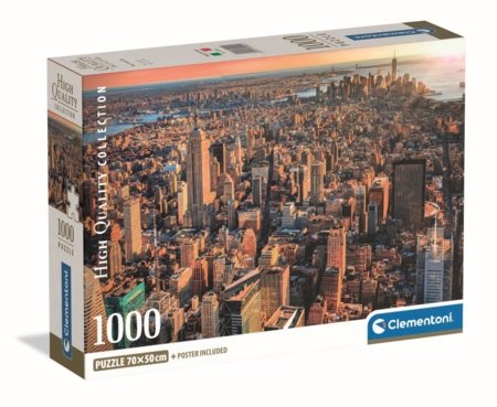CLEMENTONI dėlionė Niujorko miestas, 1000 det., 39944 