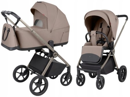 CARRELLO sportinis vežimėlis ULTRA F, Vintage Beige, CRL 6556 