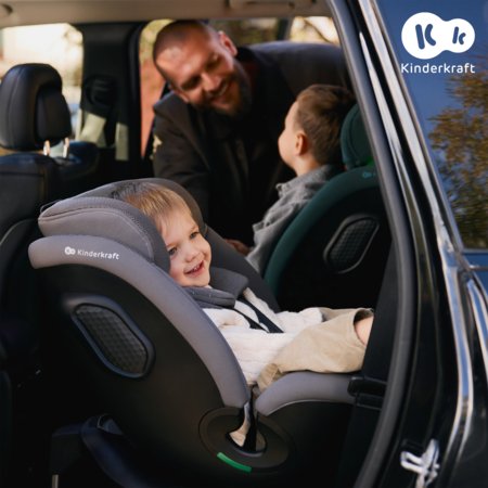 KINDERKRAFT automobilinė kėdutė XPRIDER 2 i-Size, 40-150 cm, green, KCXRID02GRE0000 