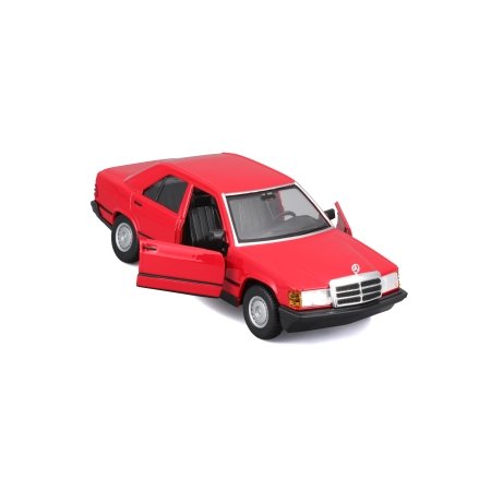 BBURAGO 1:24 Automodelis 1987 Mersedes - Benz 190E 2.6, 18-21103 BU 