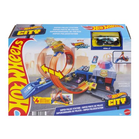 HOT WHEELS rinkinys Super Policijos Stotis, JBM71 