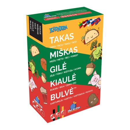 Stalo žaidimas TAKAS MIŠKAS GILĖ KIAULĖ BULVĖ, 56129 