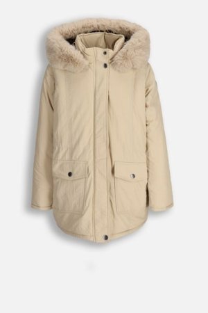 COCCODRILLO striukė OUTERWEAR GIRL JUNIOR, kreminė, cm 