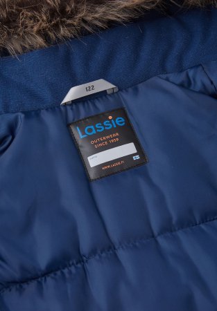 LASSIE žieminė striukė SELJA, tamsiai mėlyna, 721774-6960 721774-6960-110