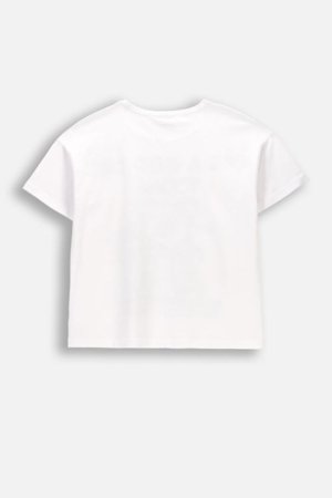 COCCODRILLO marškinėliai trumpomis rankovėmis, balti, WC6143205SGJ-001-134, 134 cm 