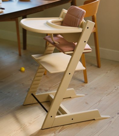 STOKKE maitinimo kėdutė TRIPP TRAPP, white, 100142 