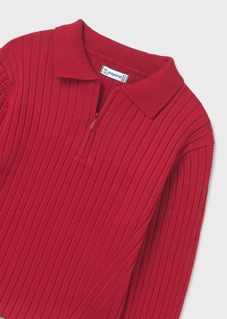 MAYORAL polo marškinėliai ilgomis rankovėmis, red, 7.195-47, 16 cm 