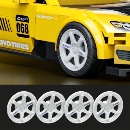 MATTEL BRICK SHOP HOT WHEELS 1:32 Honda S2000 konstruktorius, JFR88 