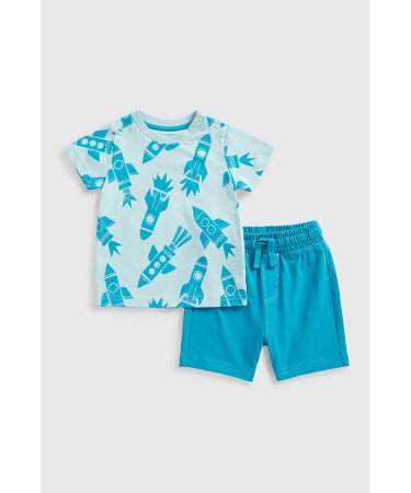 MOTHERCARE marškinėliai trumpomis rankovėmis ir šortai , HD112 