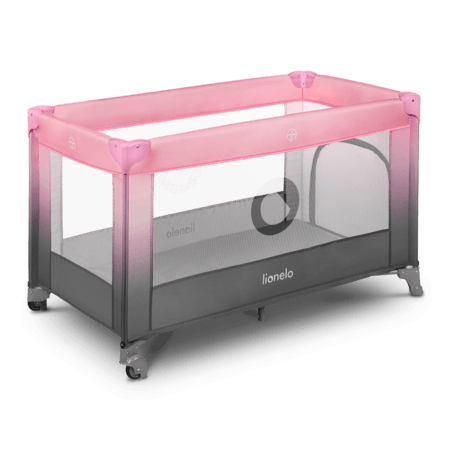 LIONELO lovelė-maniežas STEFI, Pink ombre, LO-STEFI 