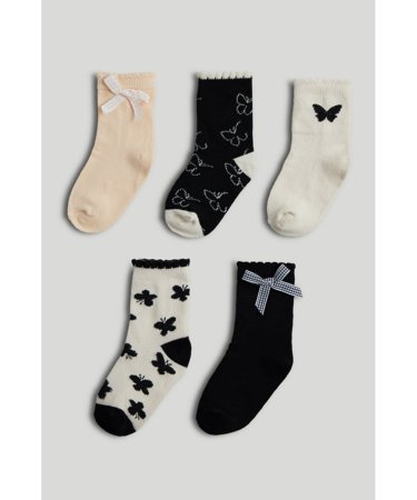 MOTHERCARE kojinės, 5 vnt., AY16301, 4-7 metai 