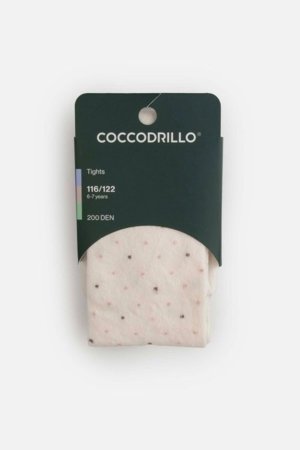 COCCODRILLO pėdkelnės, baltos, cm 