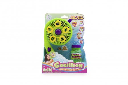 GAZILLION muilo burbulai Light Show Bubble Wand, 36747 36747