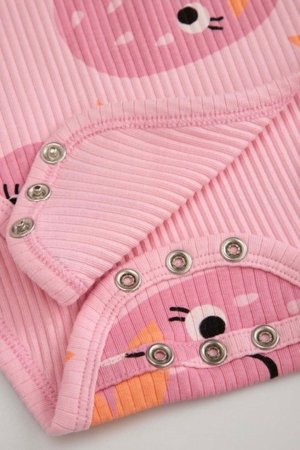 COCCODRILLO smėlinukas ilgomis rankovėmis, rožinis, dydis 