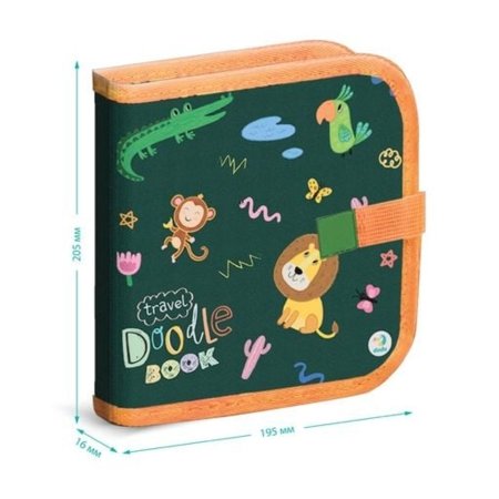 DODO kelionių piešimo knygelė Gyvūnai, 301047 