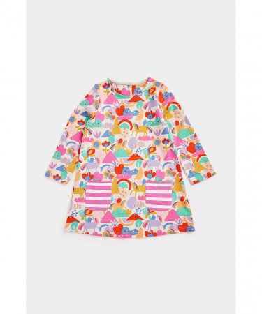 MOTHERCARE suknelė ilgomis rankovėmis ir tamprės, CA334 591411