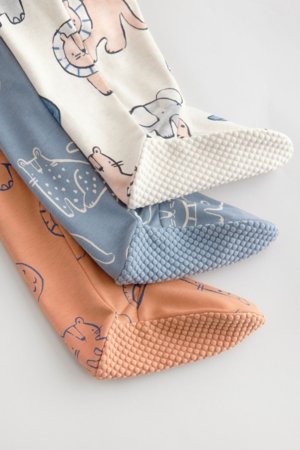 NEXT šliaužtinukas trumpomis rankovėmis, 3 vnt., AA5960, 74-80 