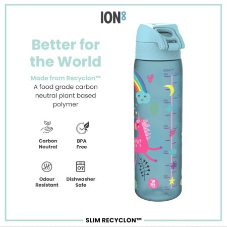 ION8 gertuvė, Unicorns Blue, 500 ml., I8RF500PABUNIC 