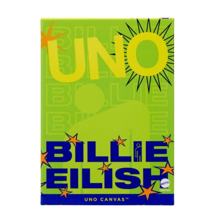 MATTEL GAMES UNO kortos Billie Eilish, JFP02 