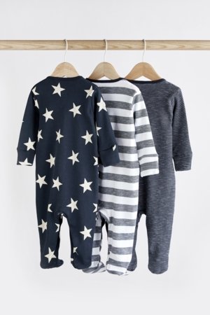 NEXT šliaužtinukas ilgomis rankovėmis, 3 vnt., 411534 41153418