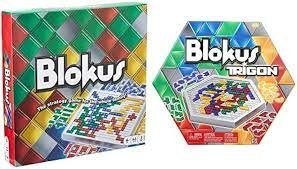 MATTEL GAMES stalo žaidimas Blokus Trigon R1985, 04018000 04018000